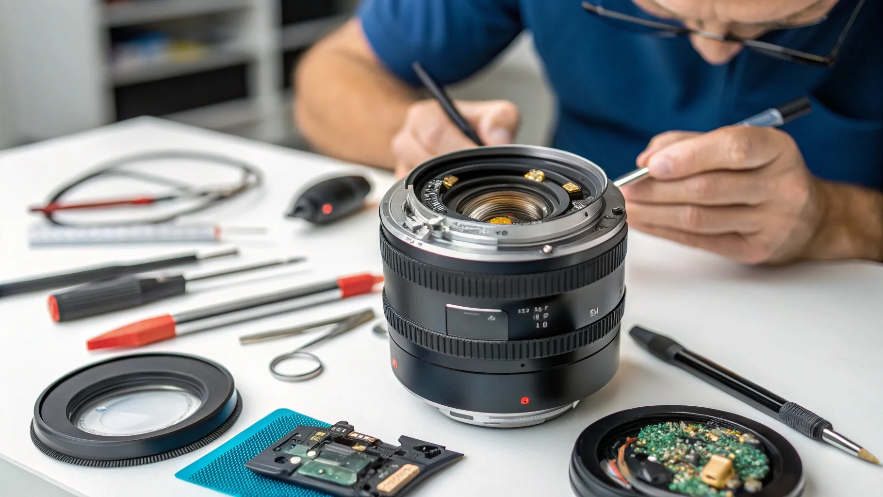 Ремонт объектива фотоаппарата своими руками: что нужно знать?