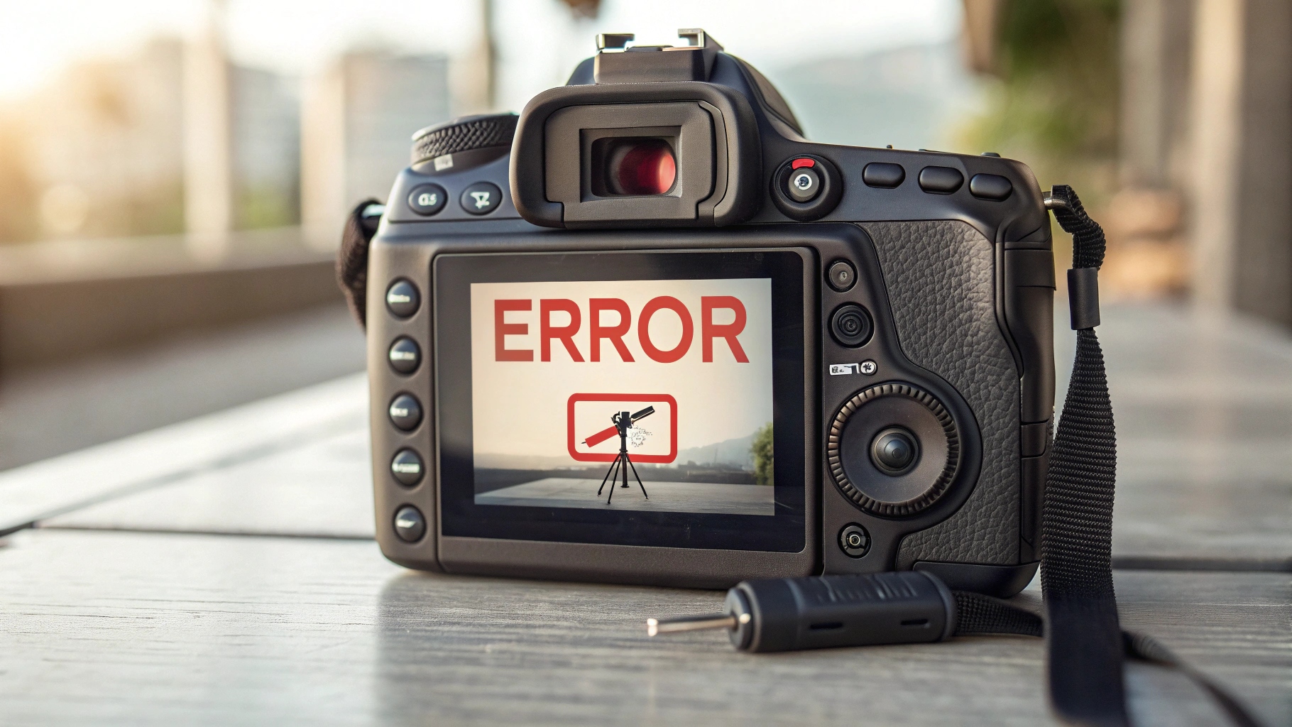Фотоапарат вибиває помилку: розшифровка та рішення